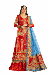 Luxury Embroidered Bridal Formal Suit (#002)